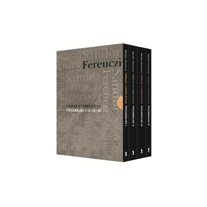Obras Completas - Psicanálise - Box 4 Volumes (FERENCZI):