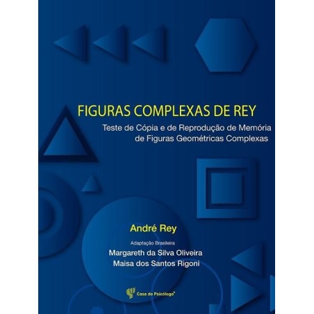 Bloco Ficha de Anotação Figura A c/25 fls - Figuras Complexas de Rey