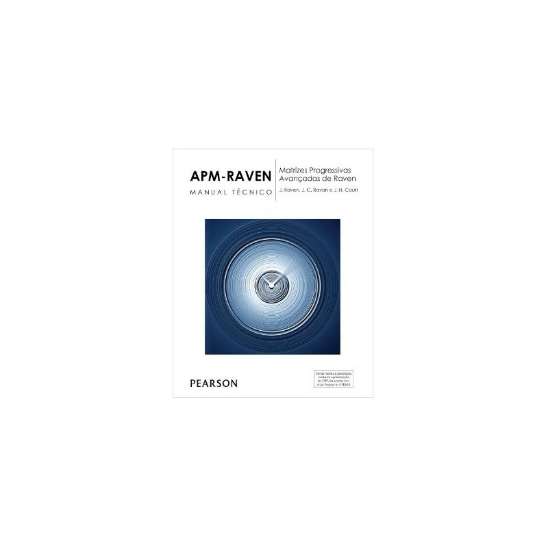 APM - Matrizes progressivas avançadas de Raven - Manual